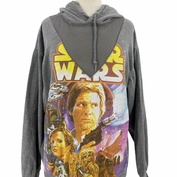 Star Wars Men's Unisex Casual V Neck Hoodie Classi